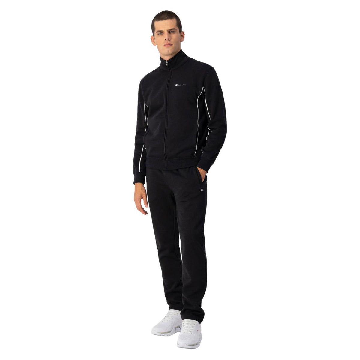 CHAMPION FULL ZIP SUIT - Nero - vista 4