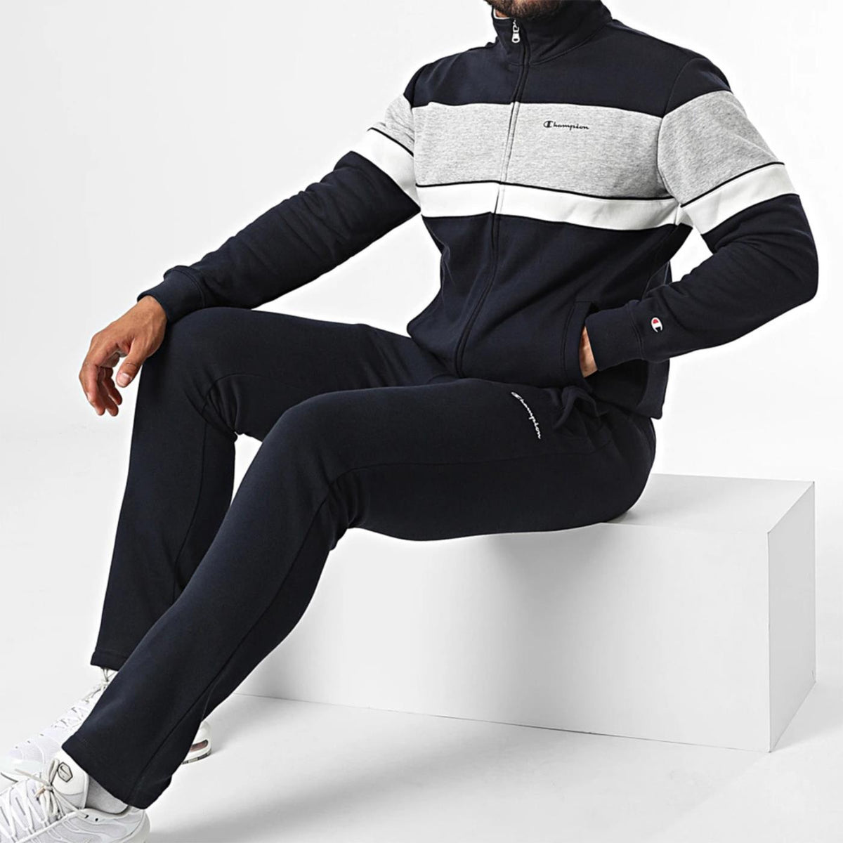 CHAMPION FULL ZIP SUIT - Blu - immagine principale