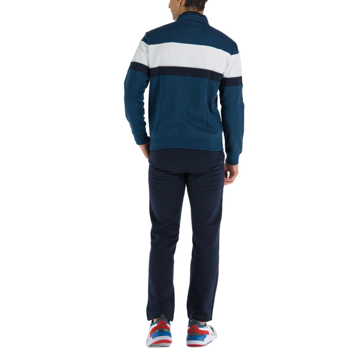 CHAMPION FULL ZIP SUIT - Blu - vista 3