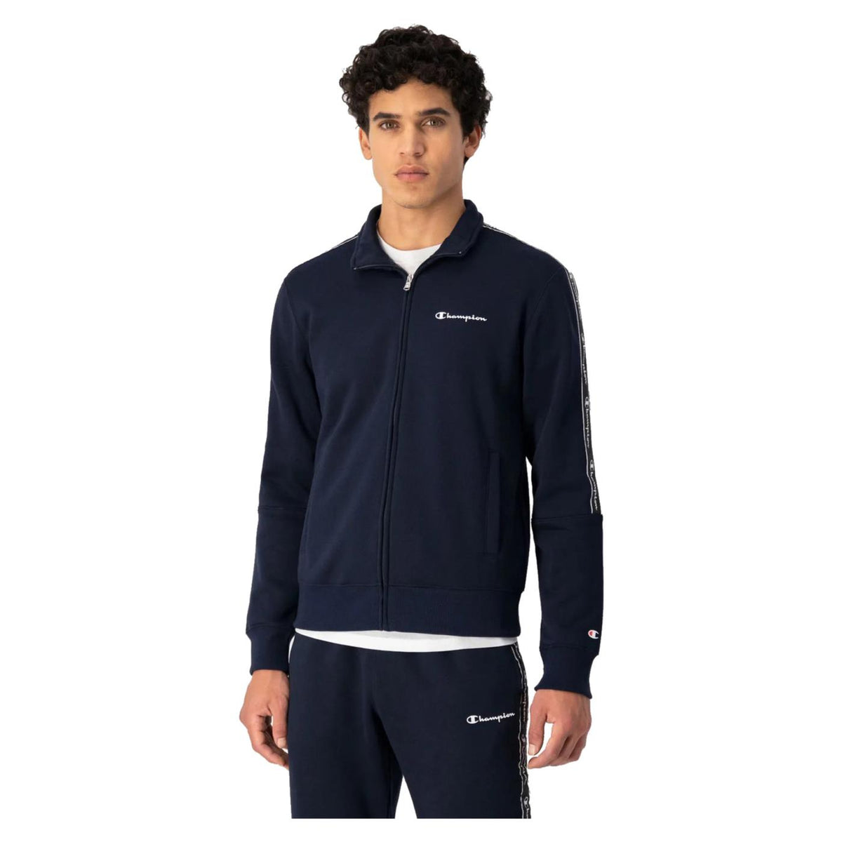 CHAMPION FULL ZIP SUIT - Blu - vista 3