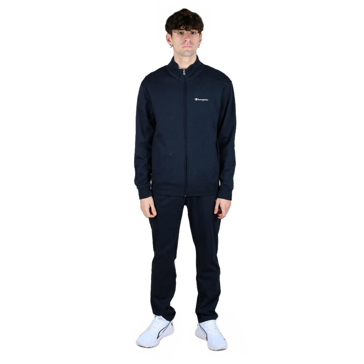 CHAMPION FULL ZIP SUIT - Blu - vista 2