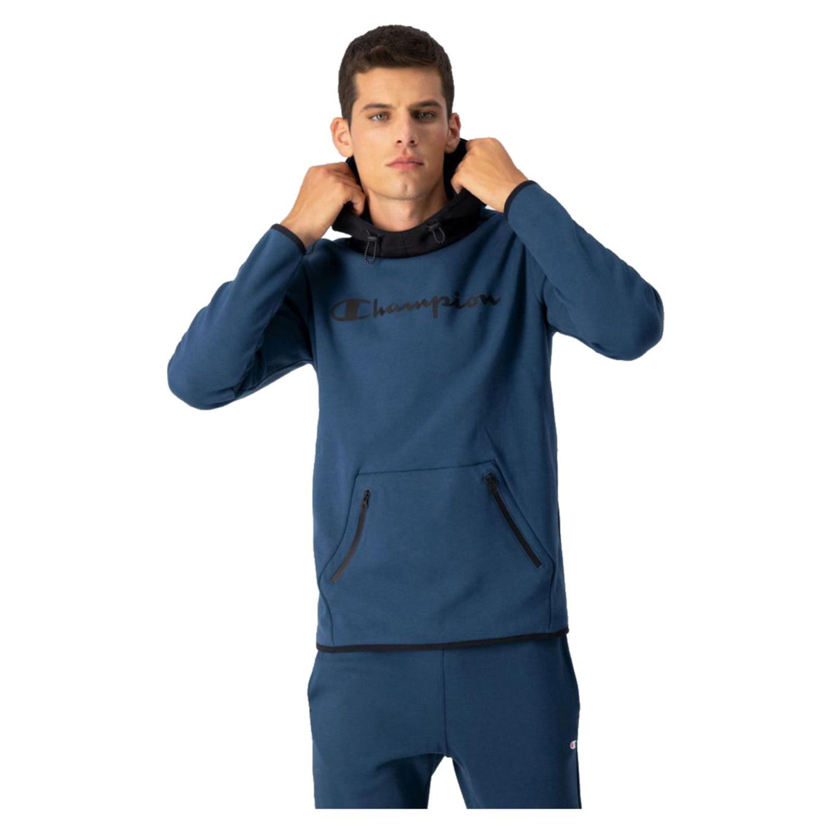 CHAMPION HOODED SWEATSHIRT - Blu - immagine principale