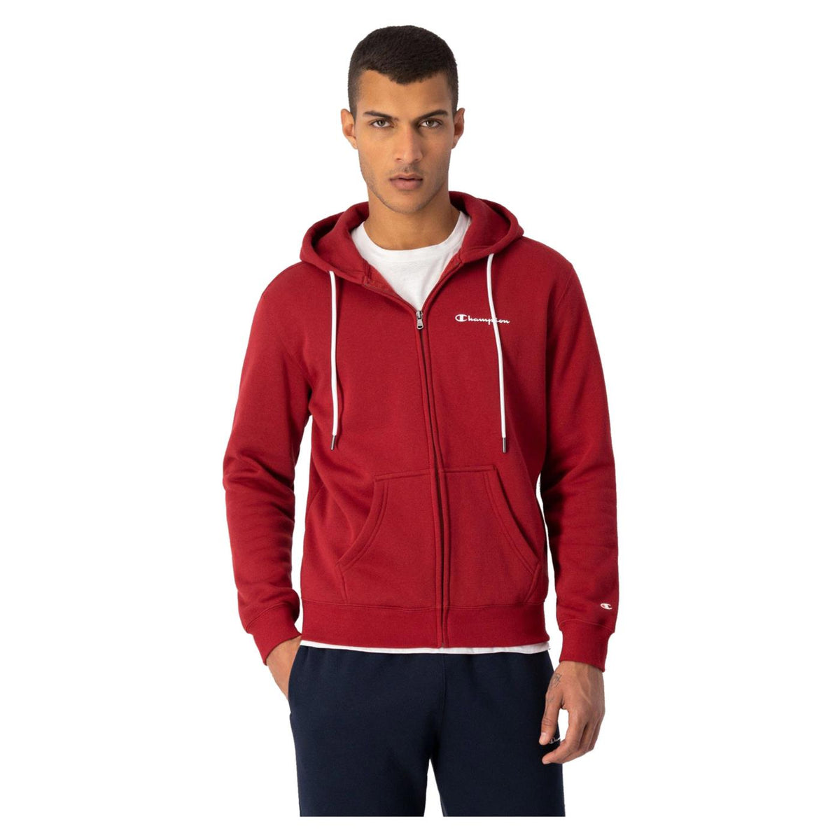 CHAMPION HOODED FZ SWEATSHIRT - seconda immagine