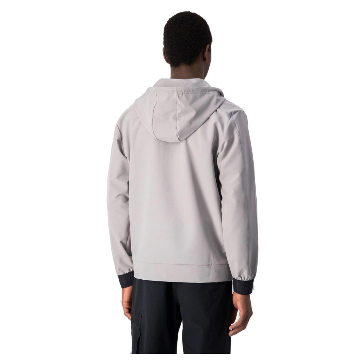 CHAMPION HOODED FZ SWEATSHIRT - Grigio chiaro - vista 3