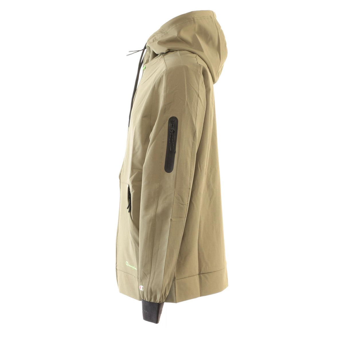 CHAMPION HOODED FZ SWEATSHIRT - Verde militare - vista 4