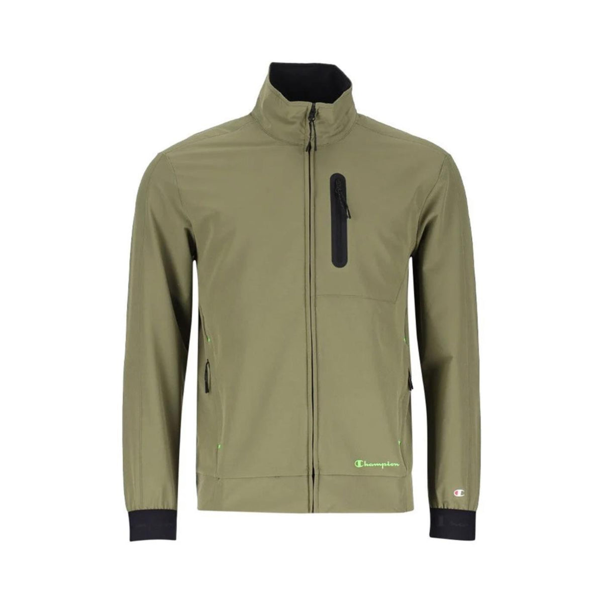 CHAMPION FULL ZIP SWEATSHIRT - Verde militare - immagine principale