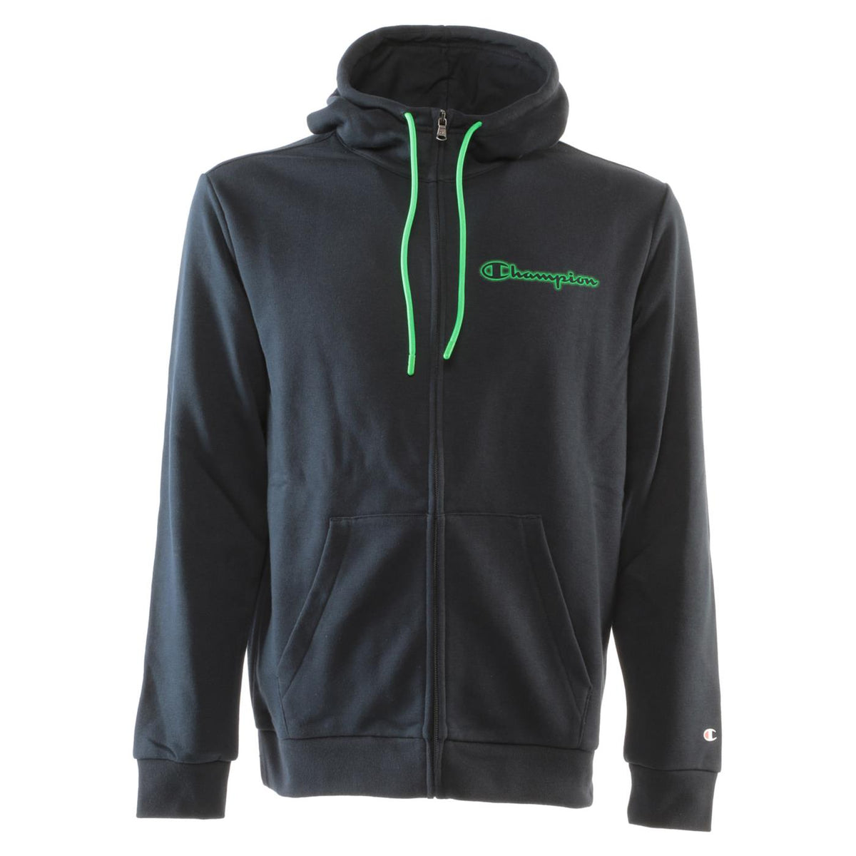 CHAMPION HOODED FZ SWEATSHIRT - Blu - immagine principale