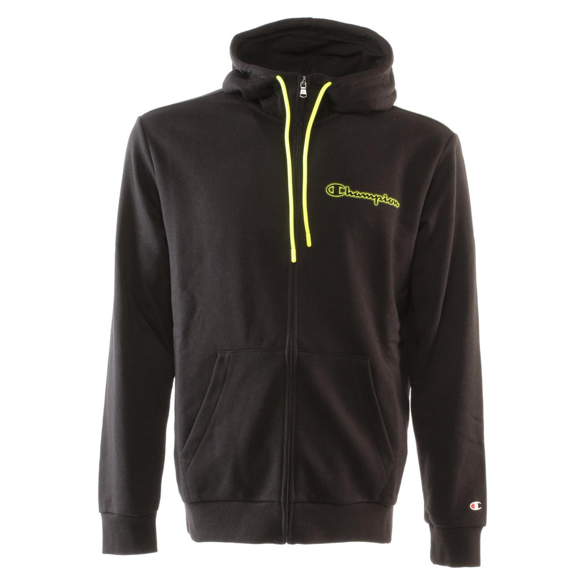 CHAMPION HOODED FZ SWEATSHIRT - Nero - immagine principale