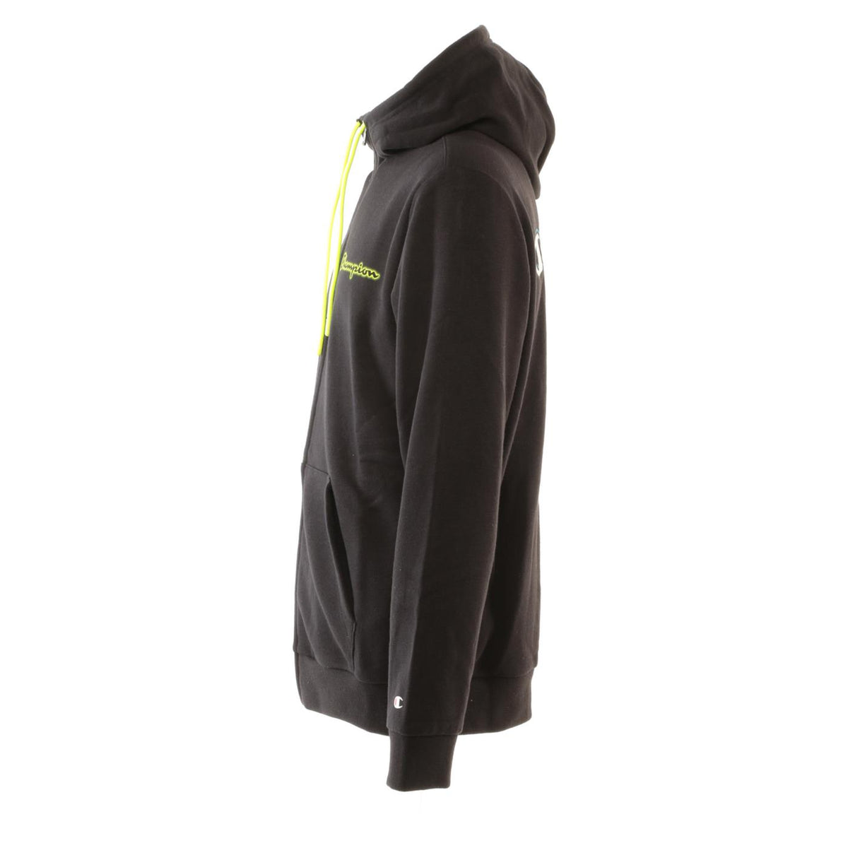 CHAMPION HOODED FZ SWEATSHIRT - Nero - vista 4
