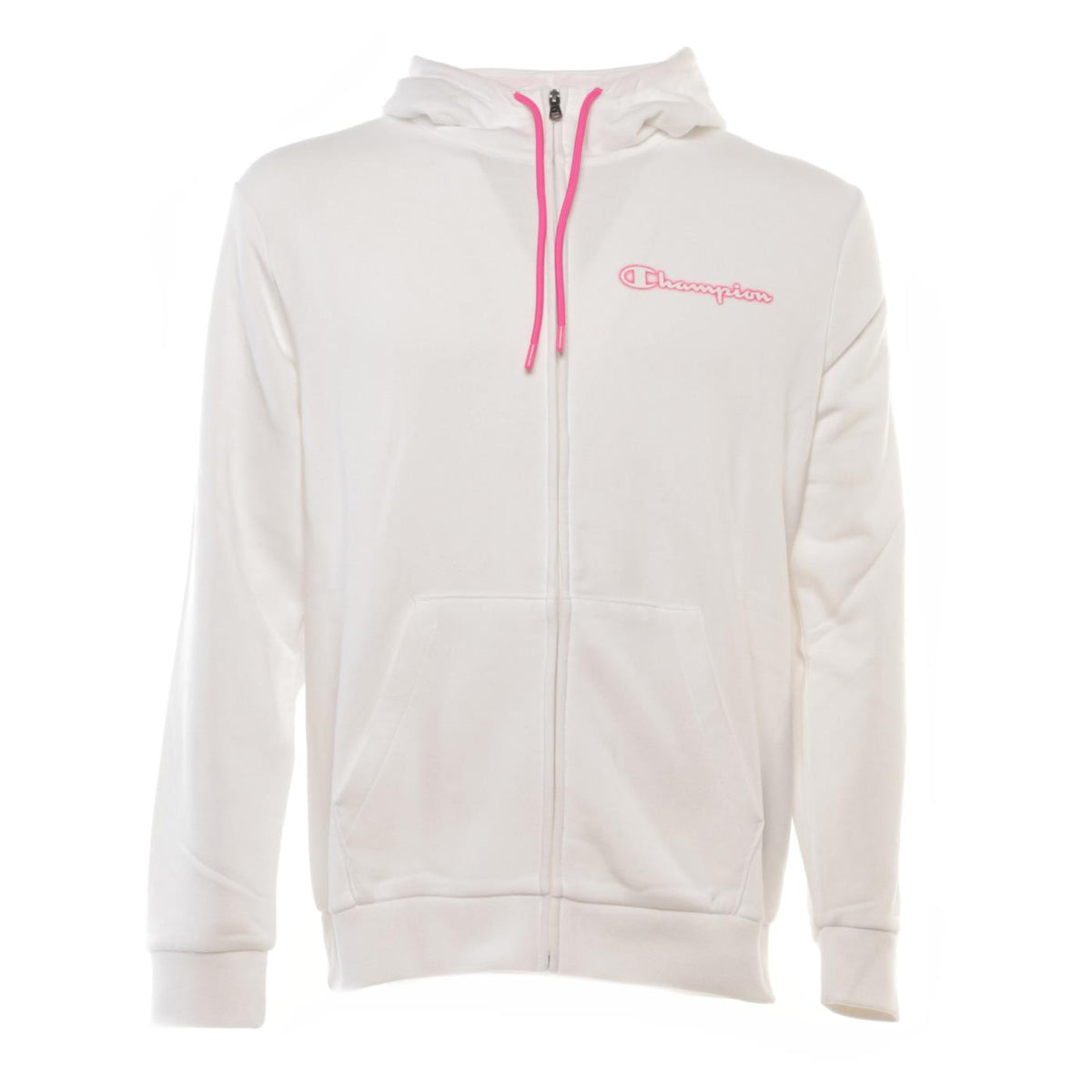 CHAMPION HOODED FZ SWEATSHIRT - Bianco - immagine principale