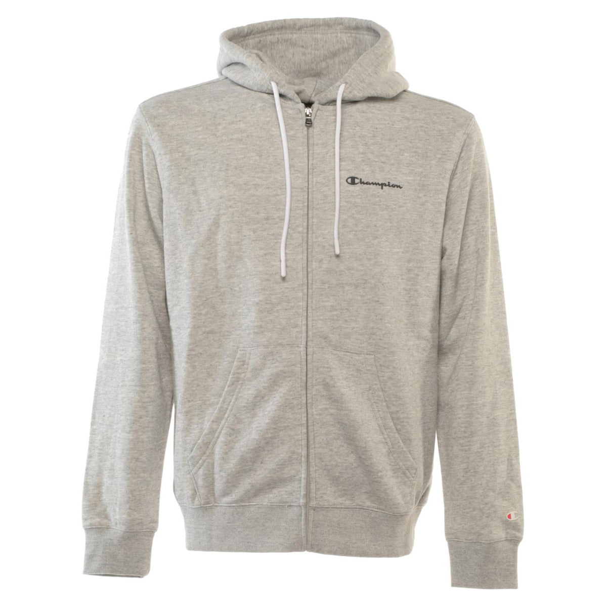 CHAMPION HOODED FZ SWEATSHIRT - Grigio chiaro - immagine principale