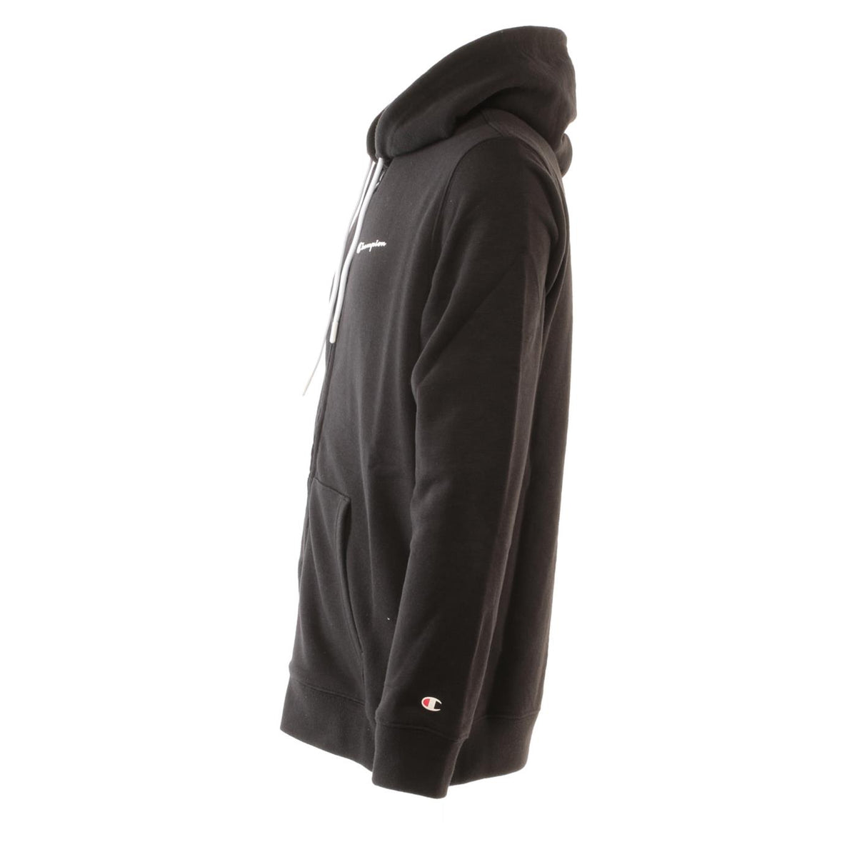 CHAMPION HOODED FZ SWEATSHIRT - Nero - vista 4
