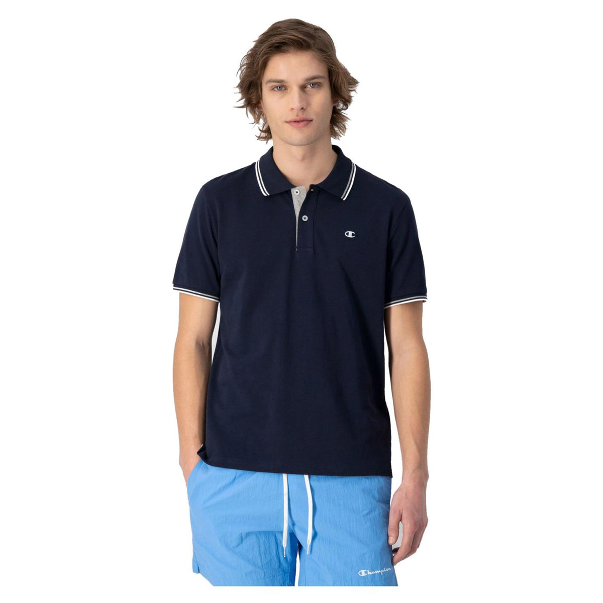 CHAMPION POLO - Blu - vista 2