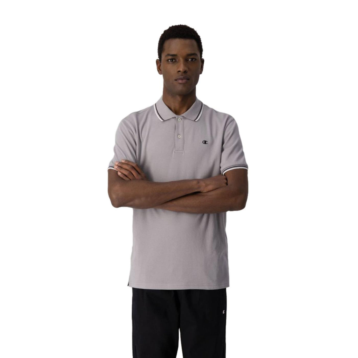 CHAMPION POLO - Grigio chiaro - vista 2