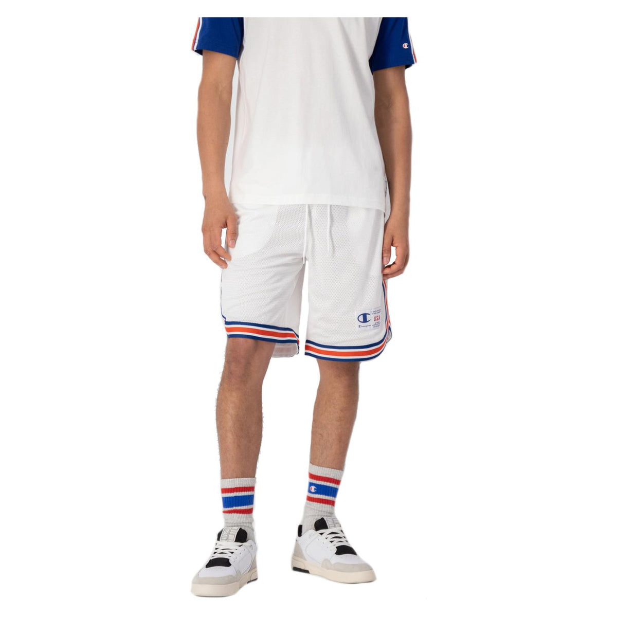 CHAMPION BERMUDA - Bianco - vista 2