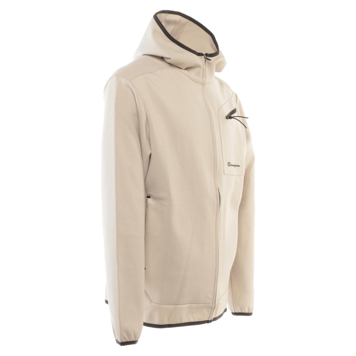 CHAMPION HOODED FULL ZIP SWEATSHIR - Beige - vista 4