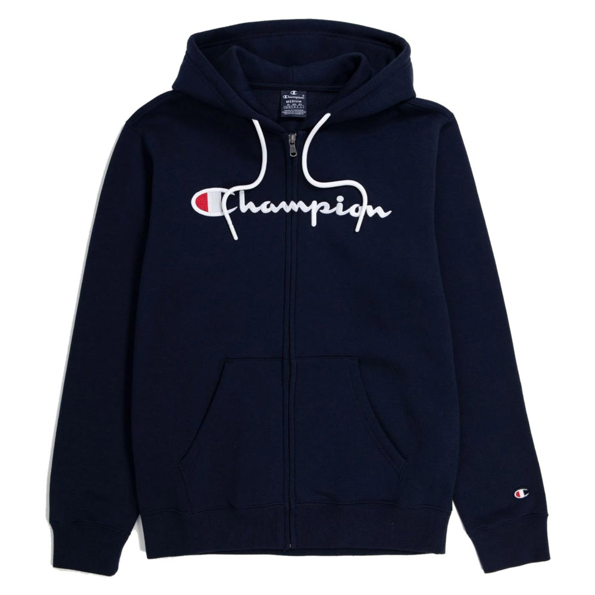 CHAMPION HOODED FULL ZIP SWEATSHIR - Blu - immagine principale