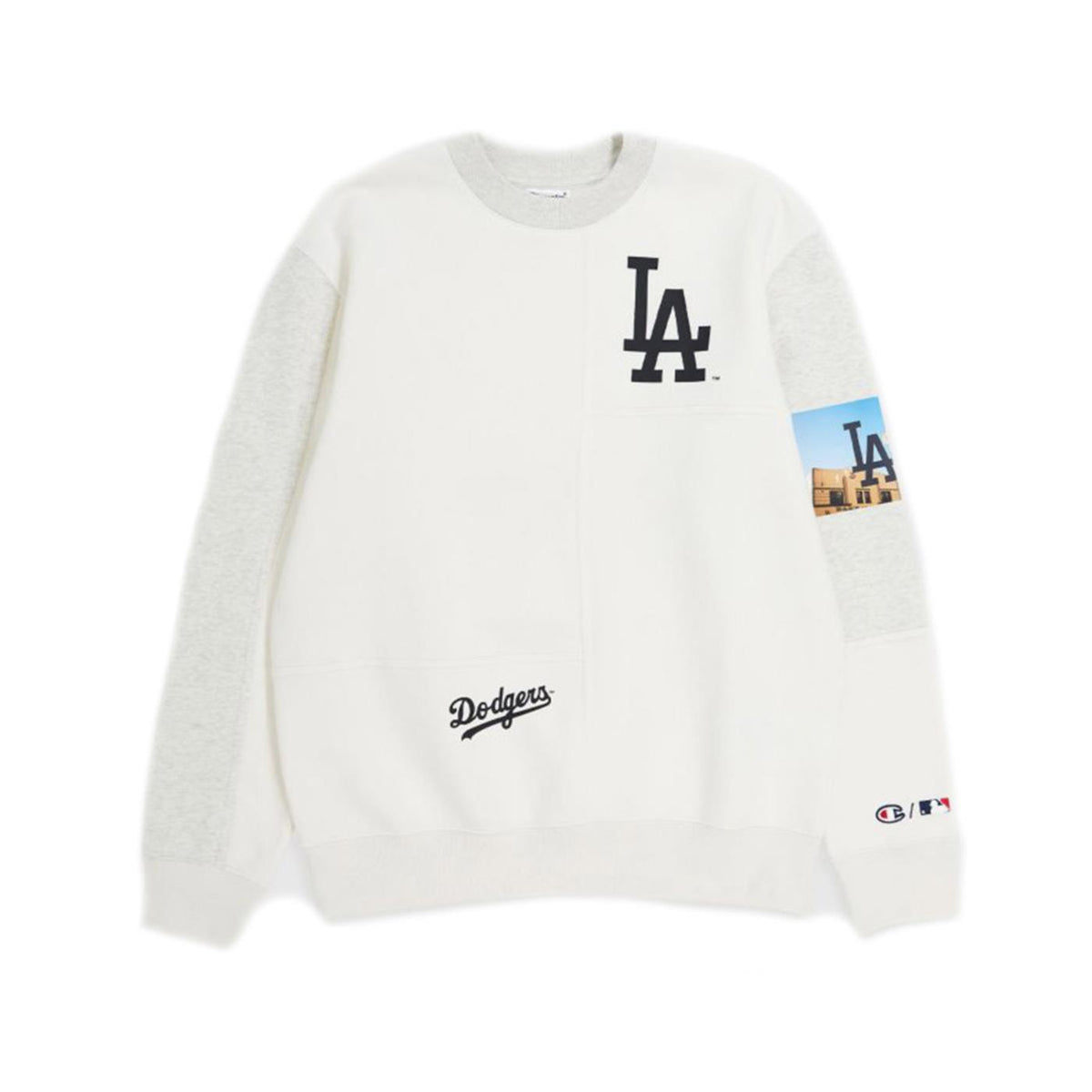 CHAMPION CREWNECK SWEATSHIRT - Bianco - immagine principale