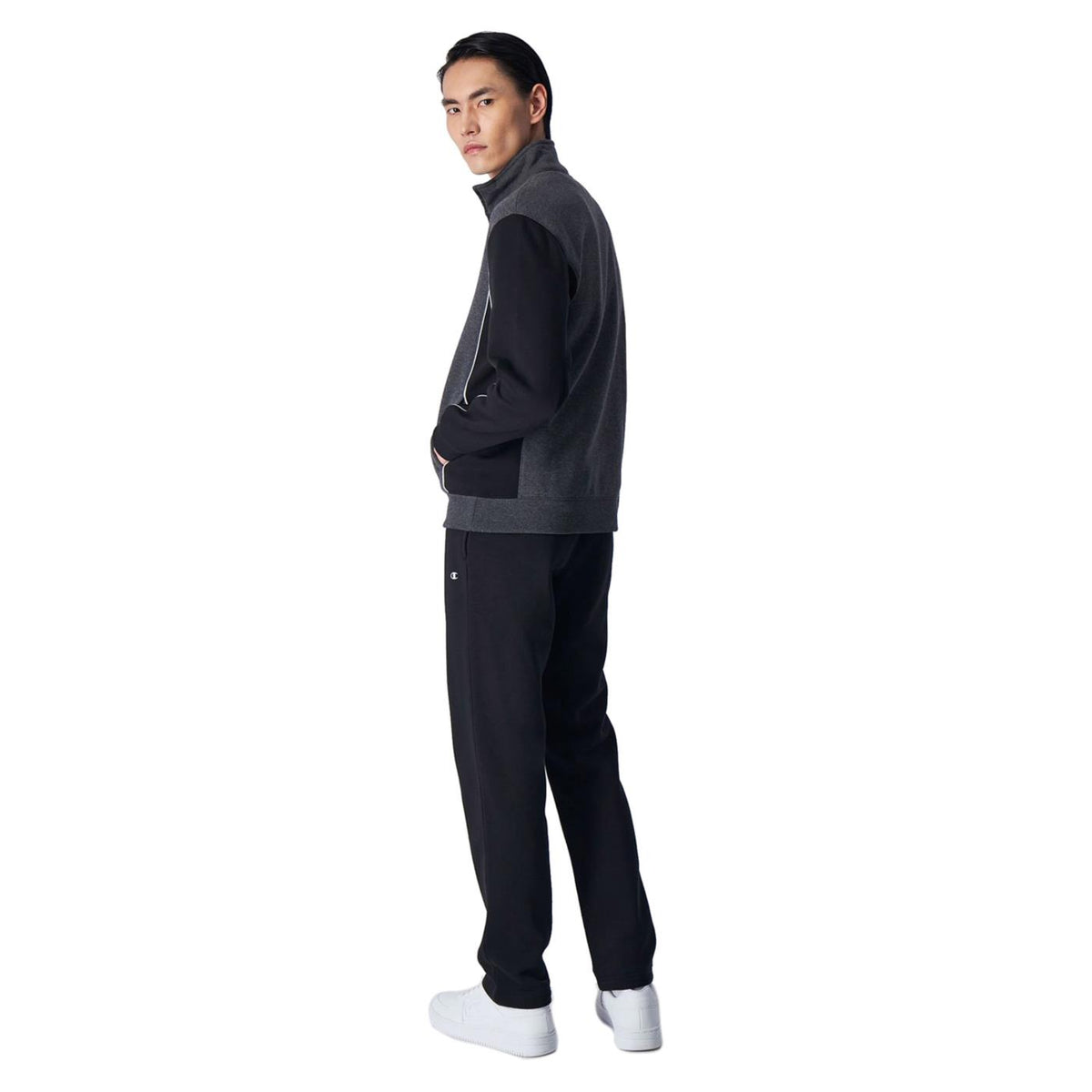 CHAMPION FULL ZIP SUIT - Grigio scuro - vista 3