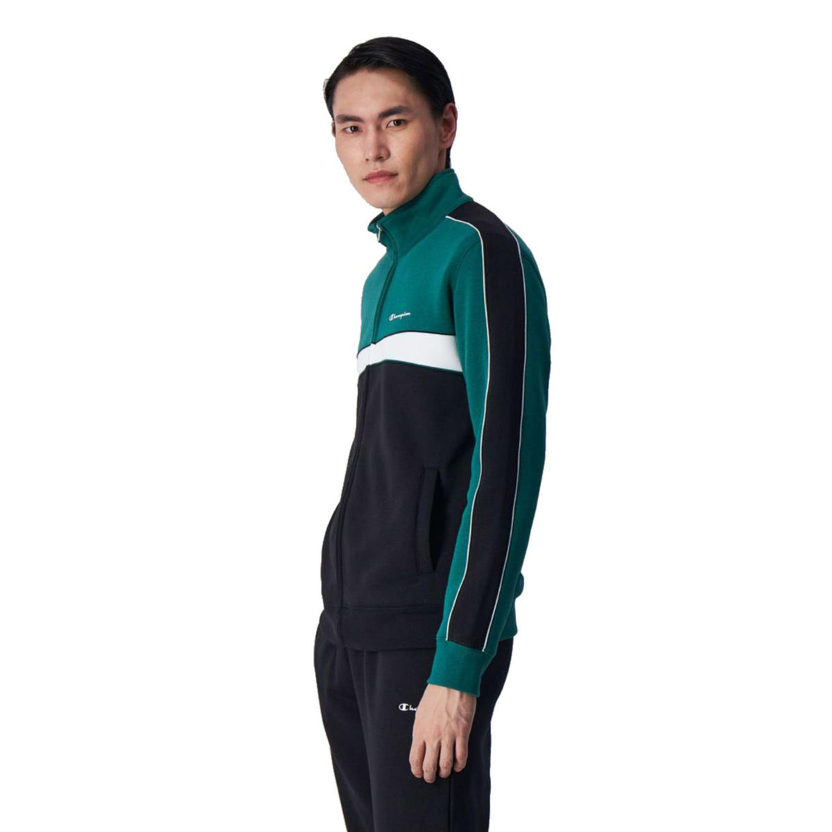 CHAMPION FULL ZIP SUIT - Nero - vista 4