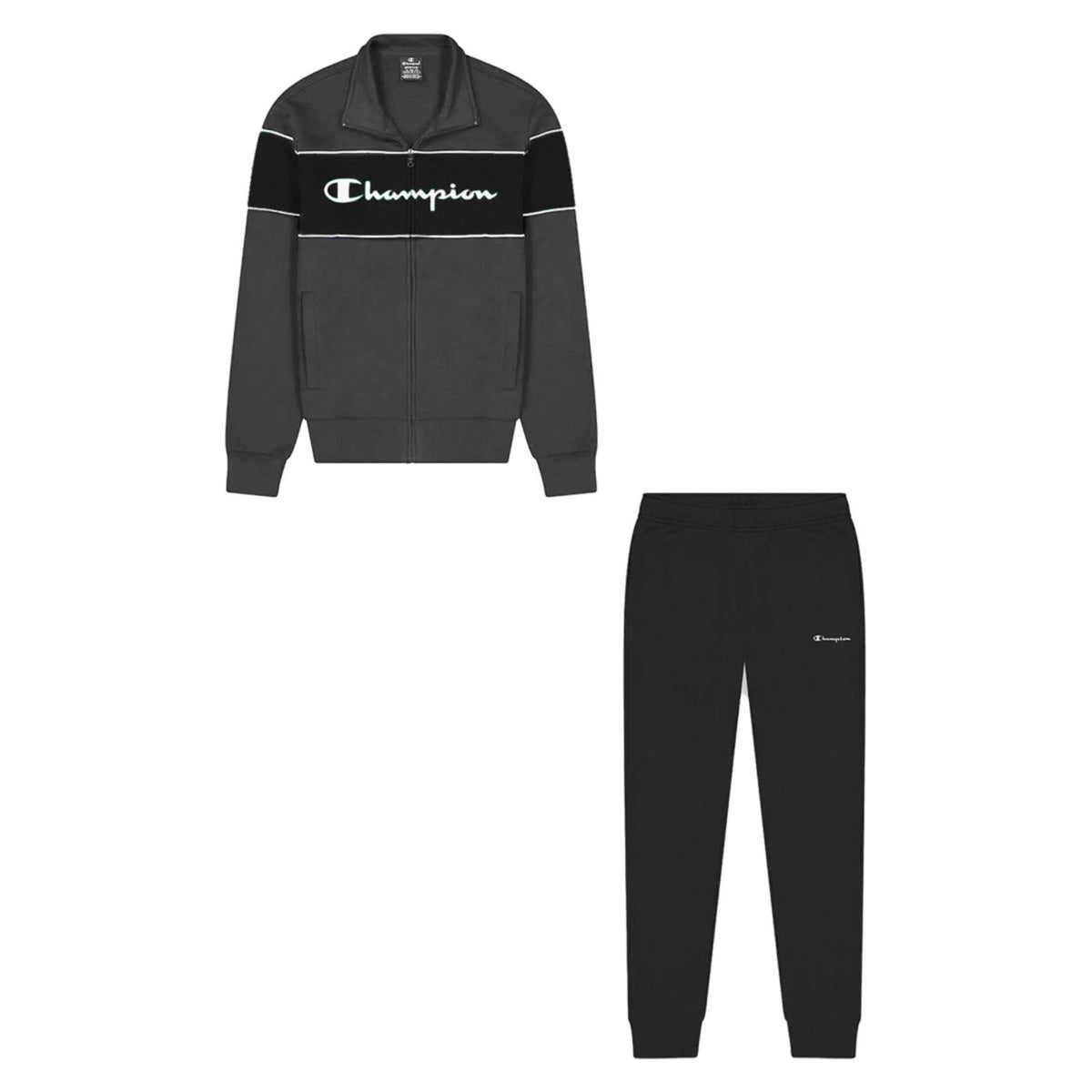 CHAMPION FULL ZIP SUIT - Grigio scuro - immagine principale