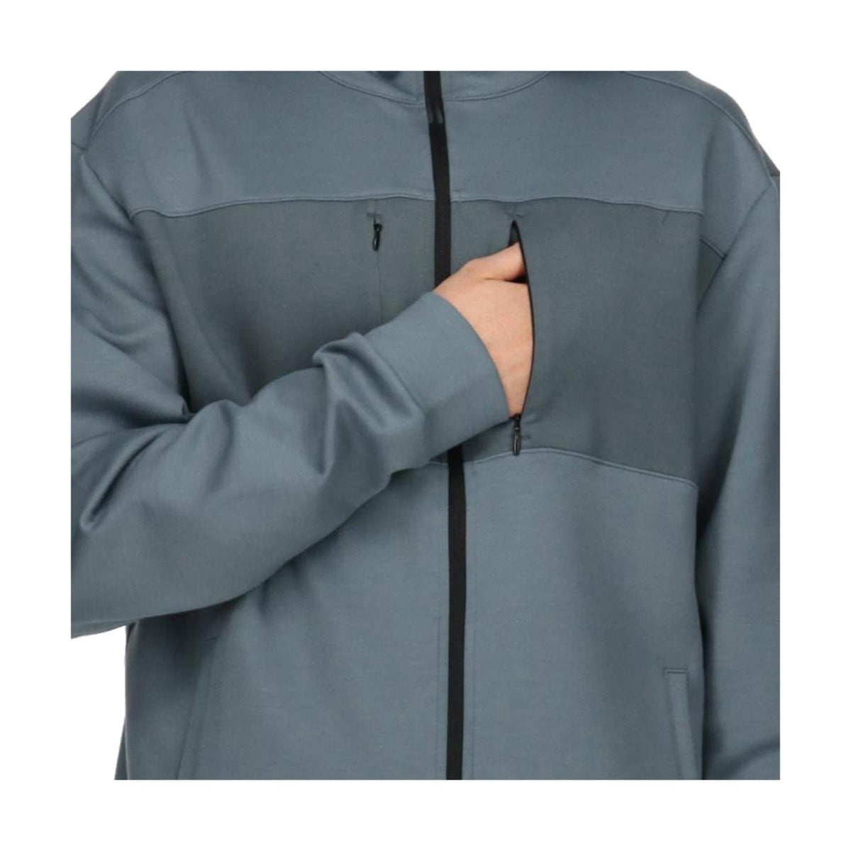 CHAMPION HOODED FZ SWEATSHIRT