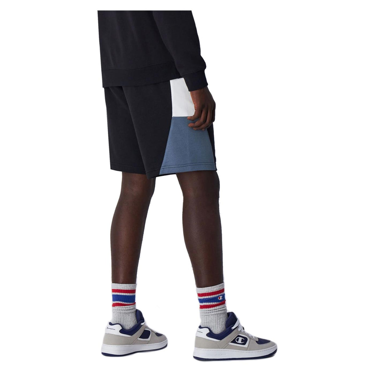 CHAMPION BERMUDA - Nero - vista 3