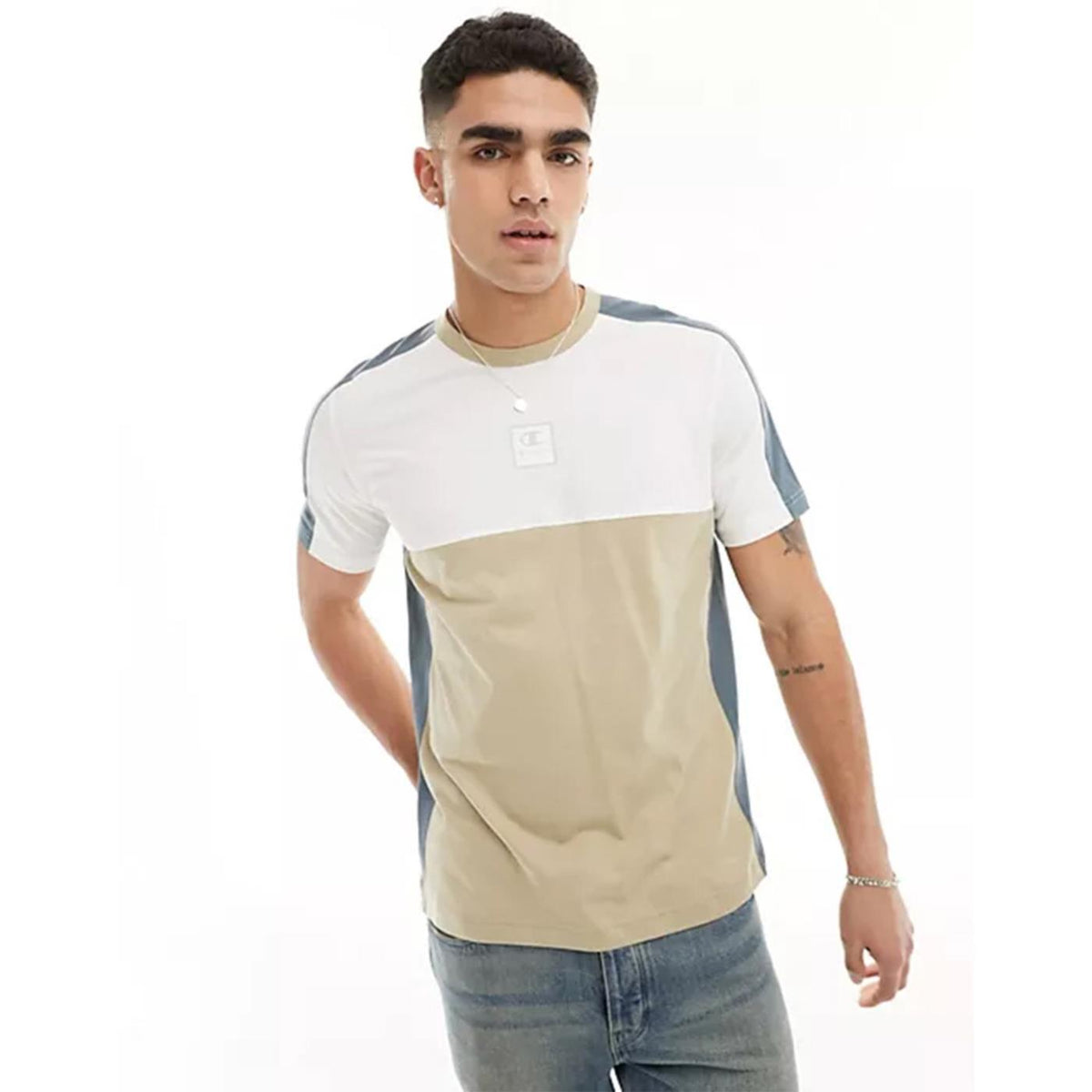 CHAMPION CREWNECK T-SHIRT