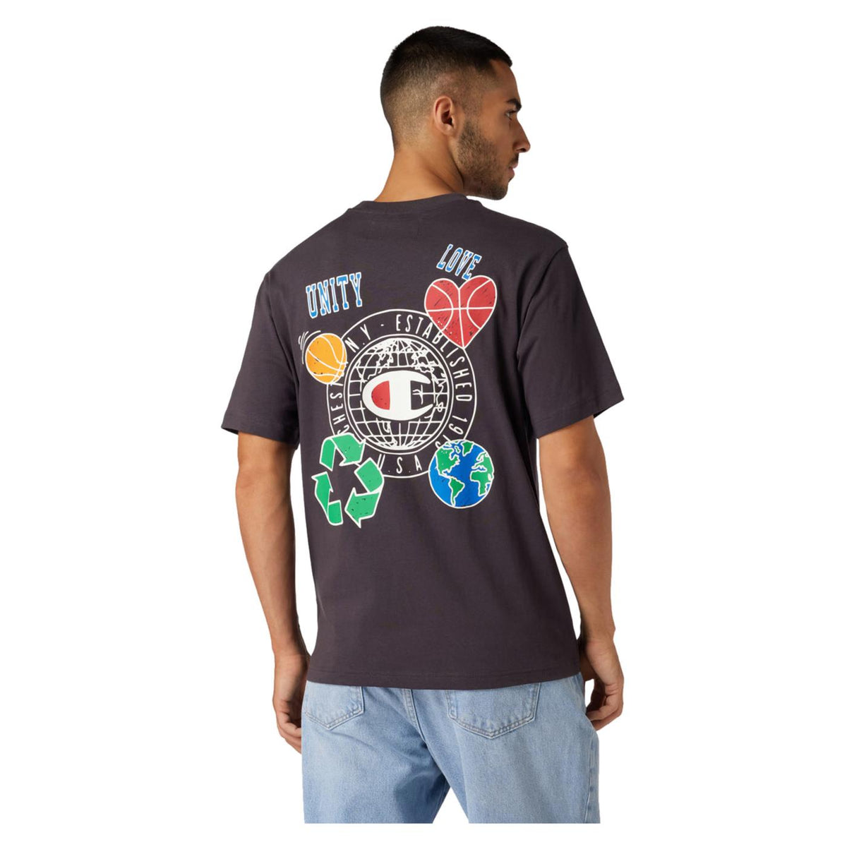 CHAMPION CREWNECK T-SHIRT