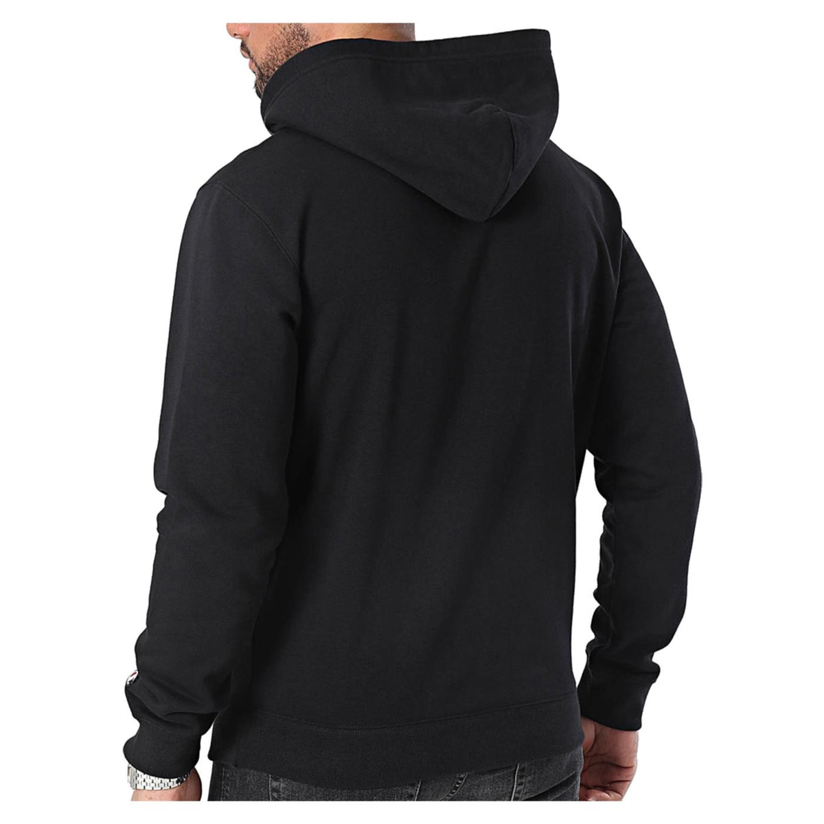 CHAMPION HOODED FZ SWEATSHIRT - Nero - vista 3
