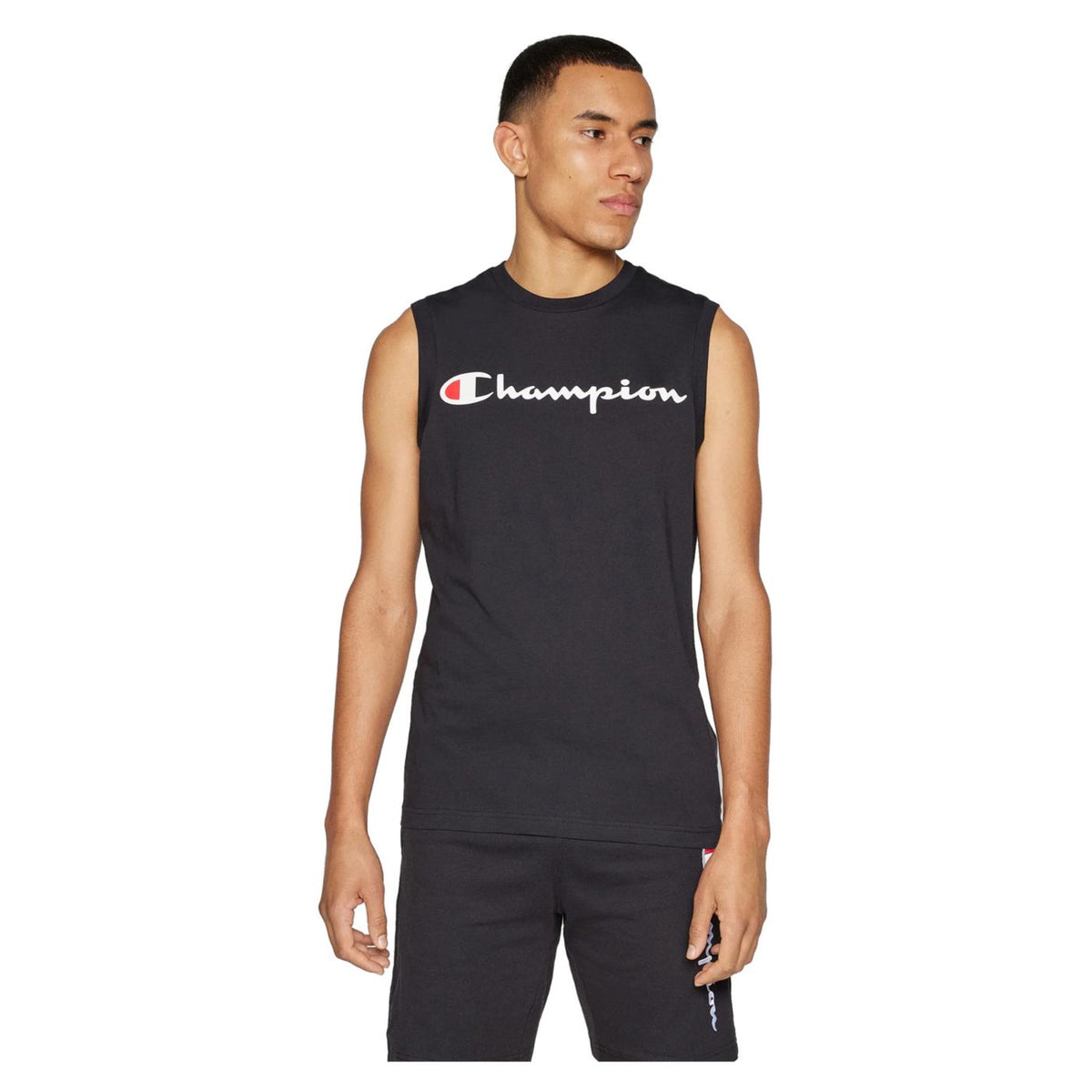 CHAMPION SLEEVELESS CREWNECK TEE - seconda immagine