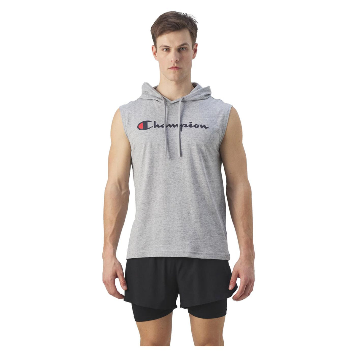 CHAMPION HOODED SLEEVELESS T-SHIRT - seconda immagine