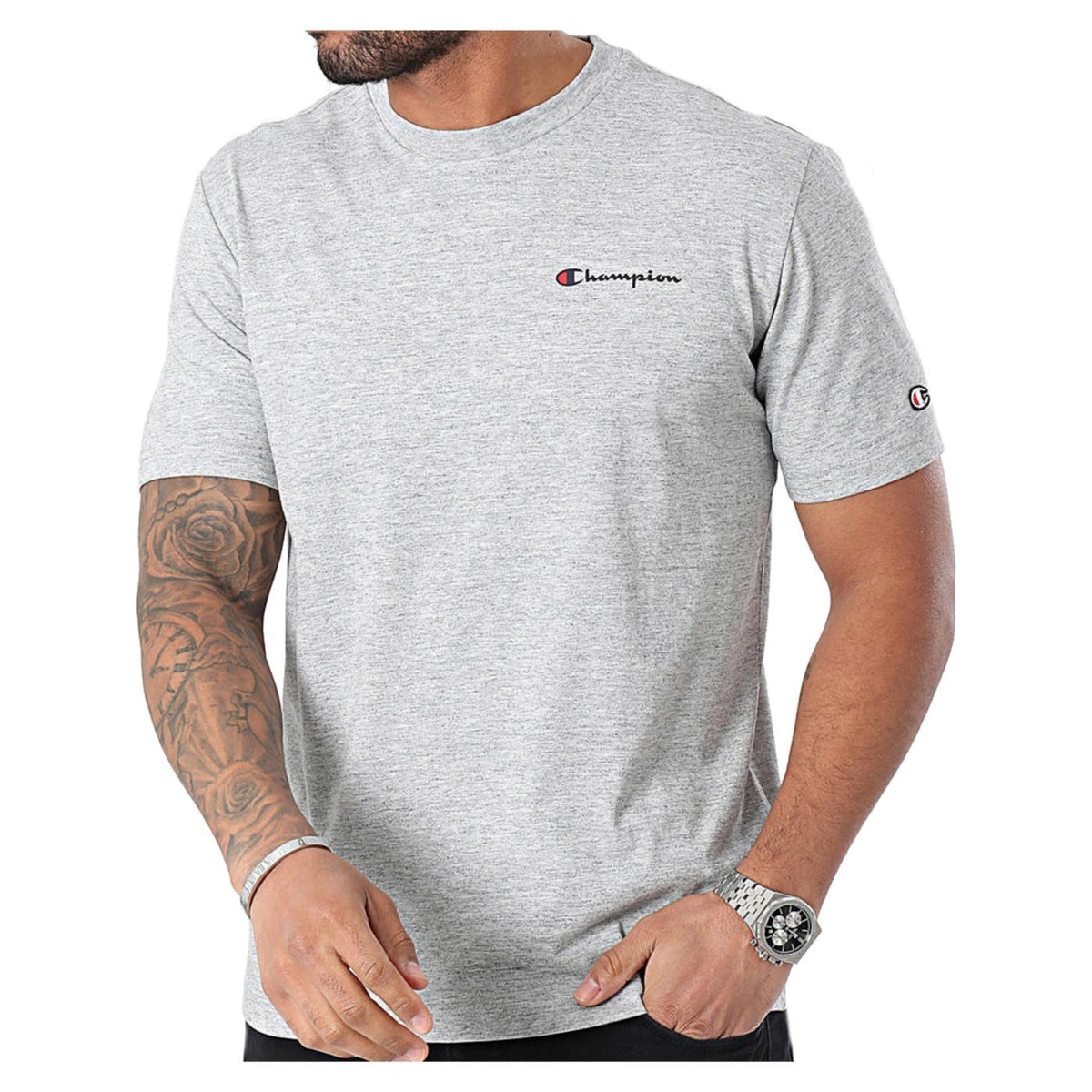 CHAMPION CREWNECK T-SHIRT