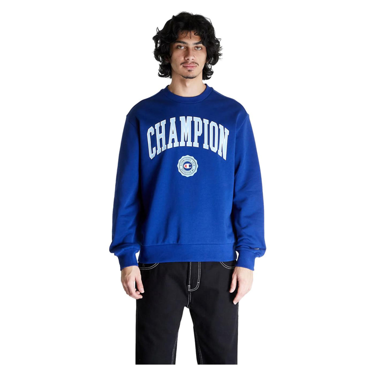 CHAMPION CREWNECK SWEATSHIRT - Blu Royal - immagine principale