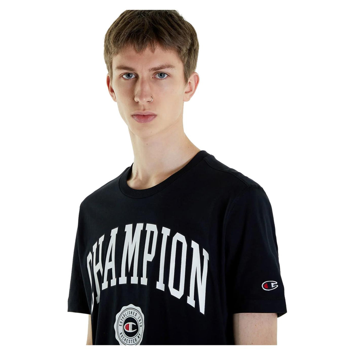 CHAMPION CREWNECK T-SHIRT