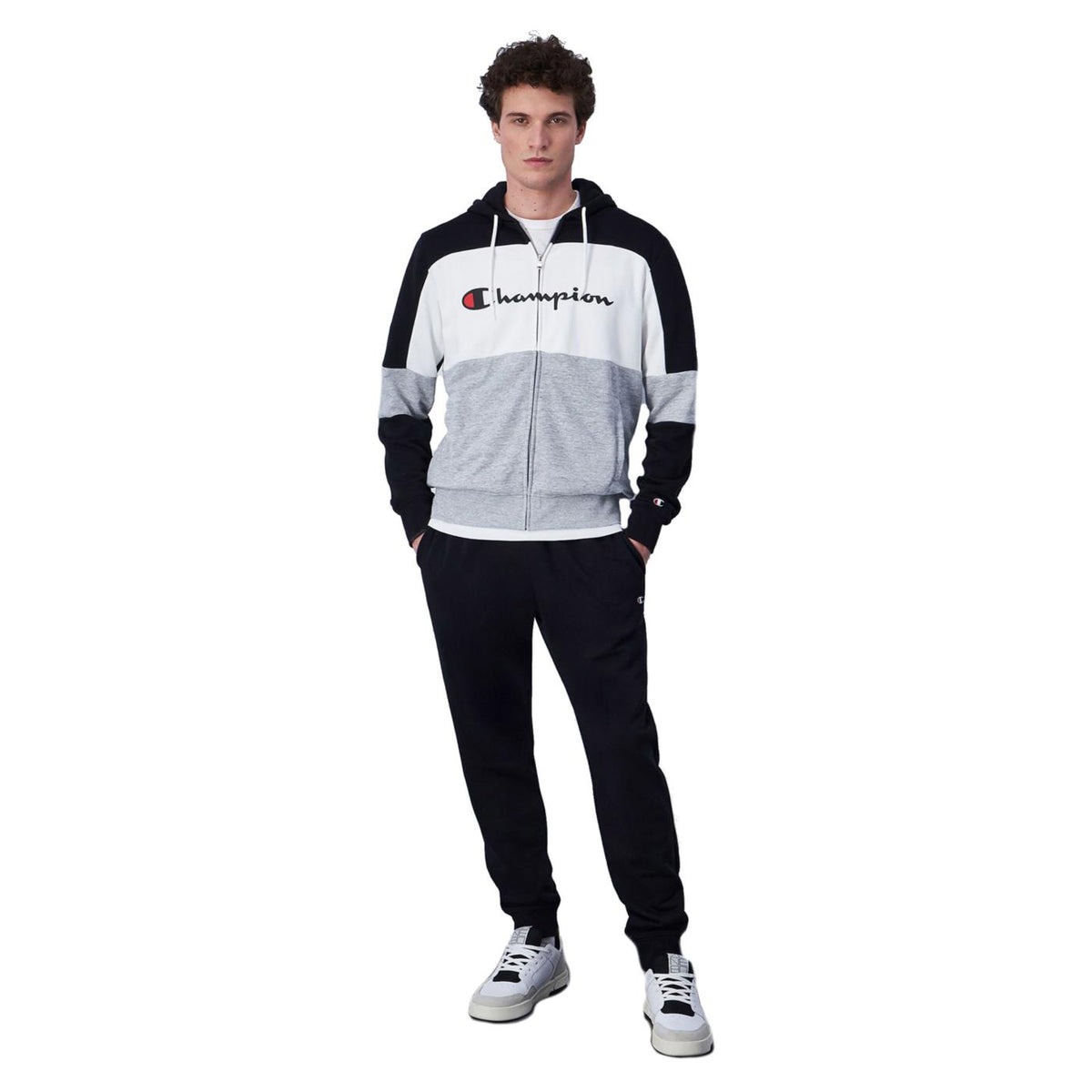 CHAMPION HOODED FULL ZIP SUIT