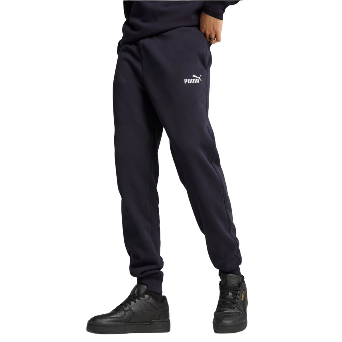 PUMA ESS NO.1 LOGO SWEATPANTS - Blu - vista 2