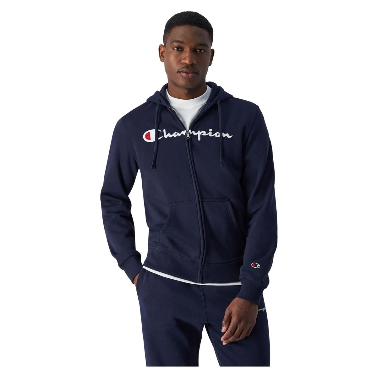 CHAMPION HOODED FZ SWEATSHIRT - seconda immagine