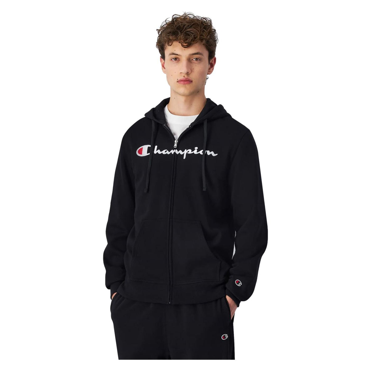 CHAMPION HOODED FZ SWEATSHIRT - seconda immagine