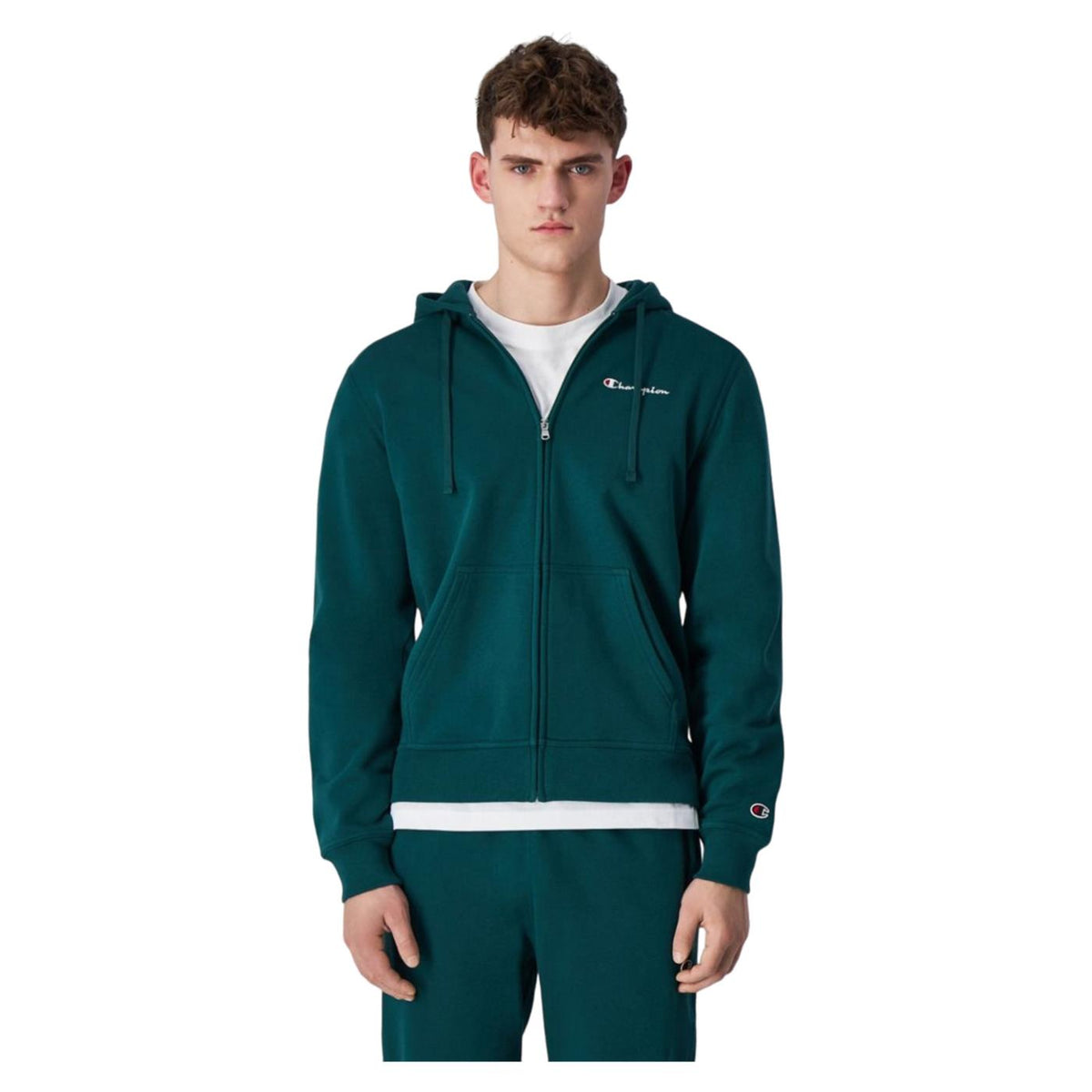 CHAMPION HOODED FZ SWEATSHIRT - seconda immagine