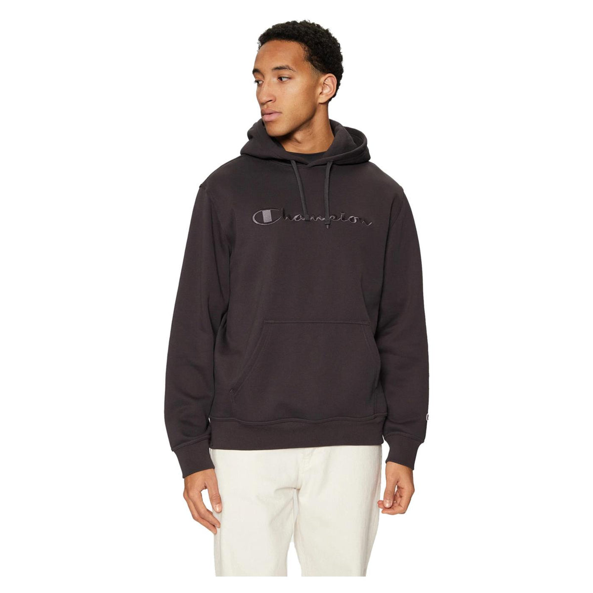 CHAMPION HOODED SWEATSHIRT - Nero - immagine principale