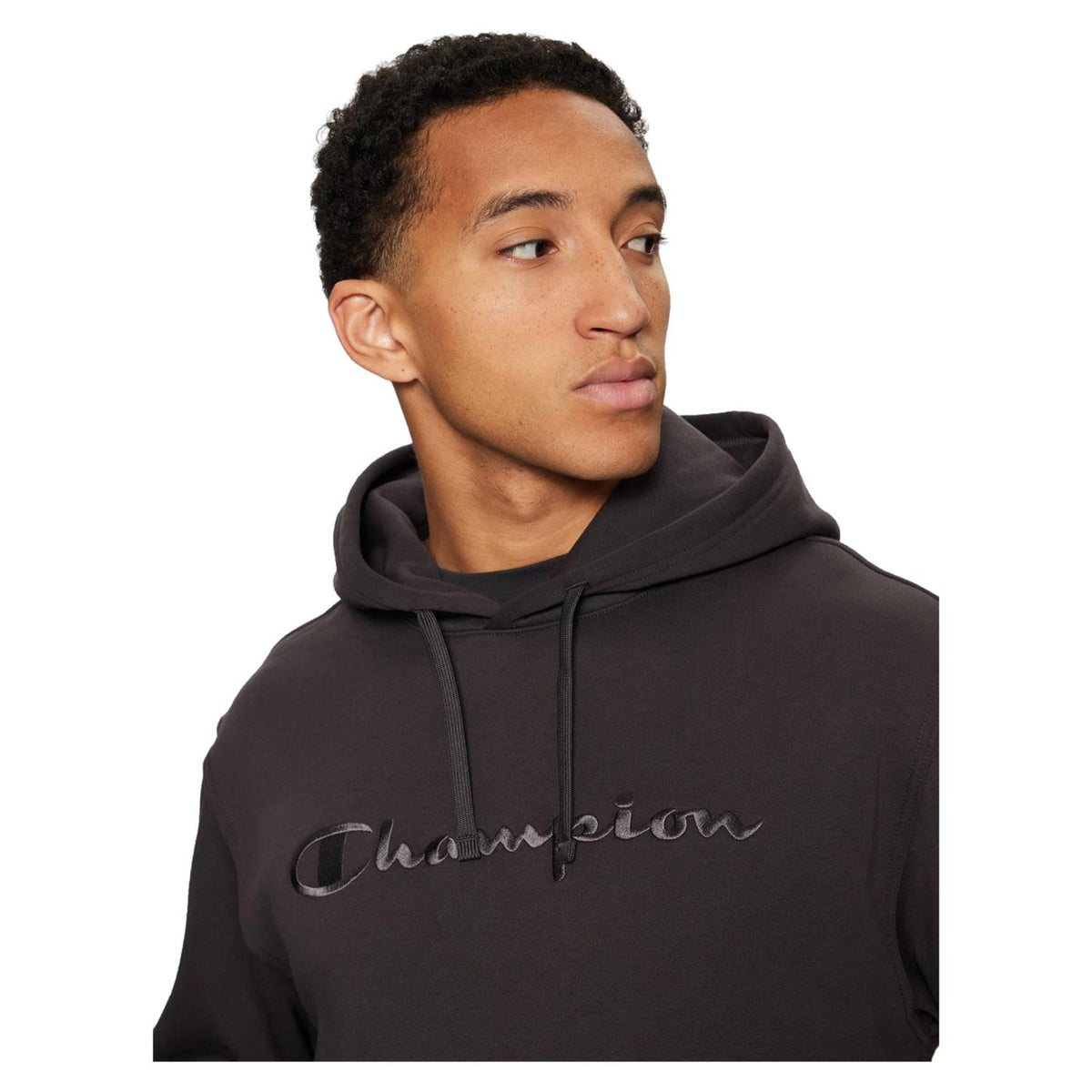 CHAMPION HOODED SWEATSHIRT - Nero - vista 3