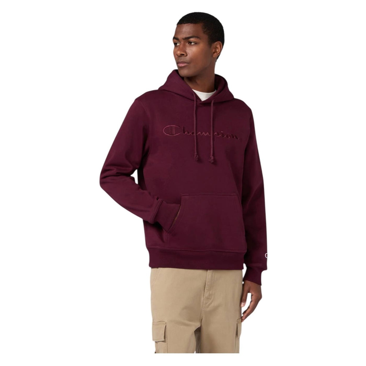 CHAMPION HOODED SWEATSHIRT - Bordeaux - immagine principale