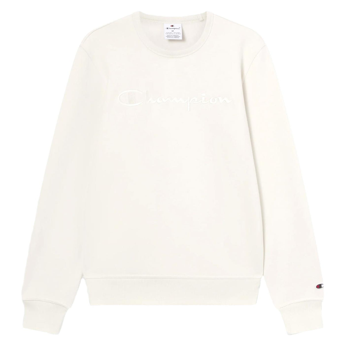 CHAMPION CREWNECK SWEATSHIRT - Bianco - vista 3