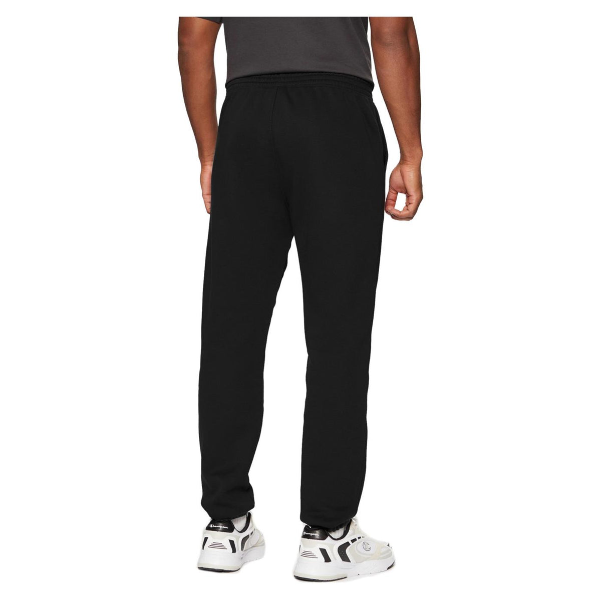 CHAMPION ELASTIC CUFF PANTS - Nero - vista 2