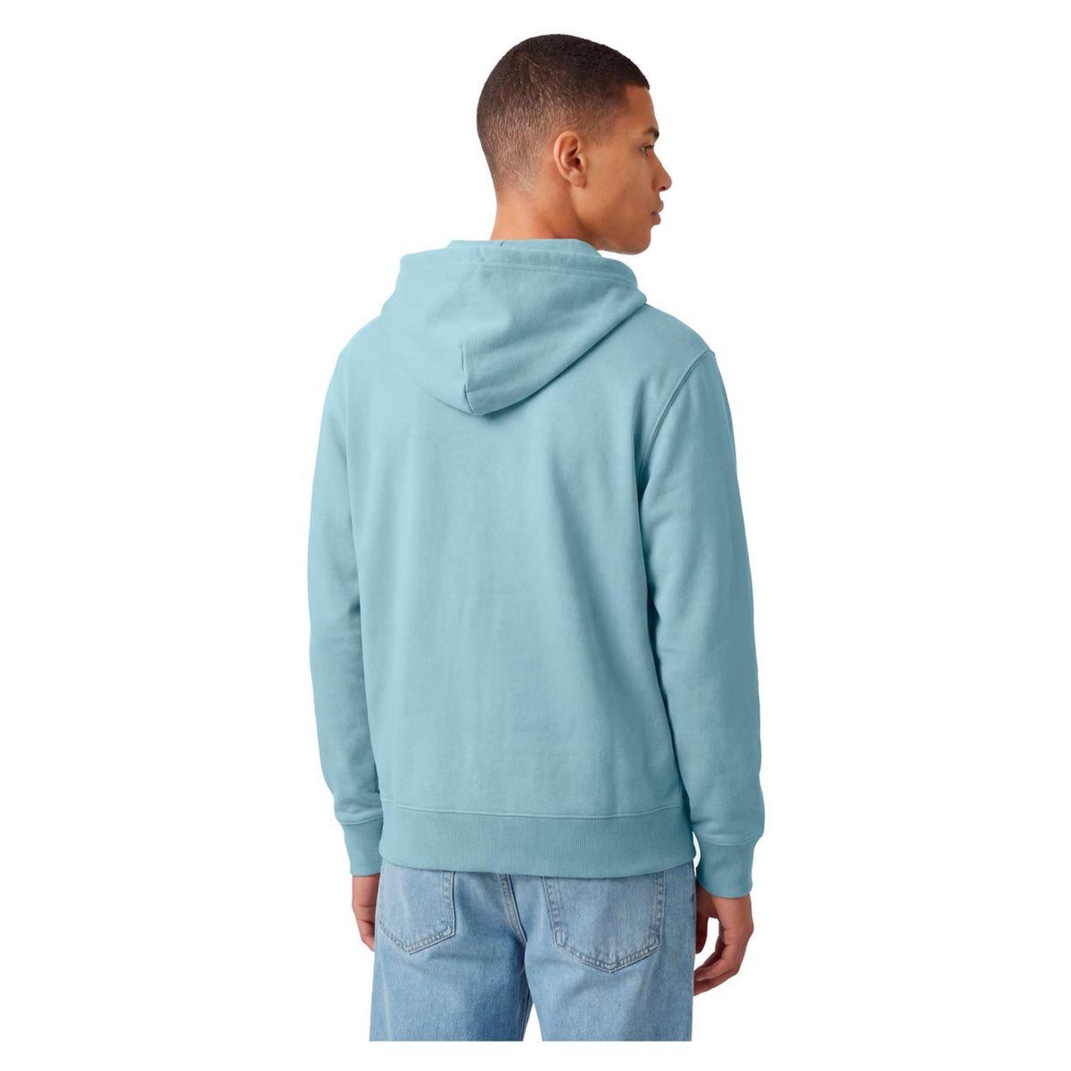 CHAMPION M HOODED FZ SWEATSHIRT - Azzurro - vista 2