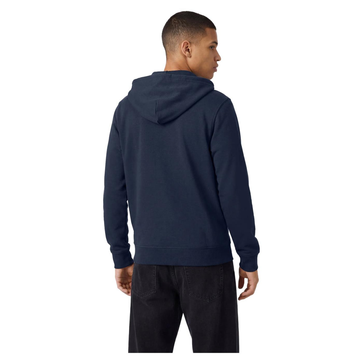 CHAMPION M HOODED FZ SWEATSHIRT - Blu - vista 2