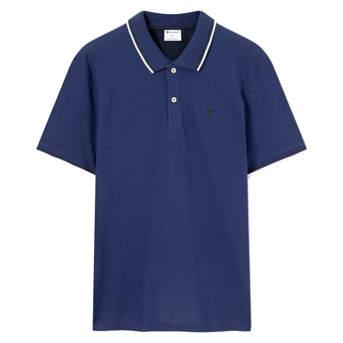 CHAMPION M POLO SHORT SLEEVE - Blu - vista 3