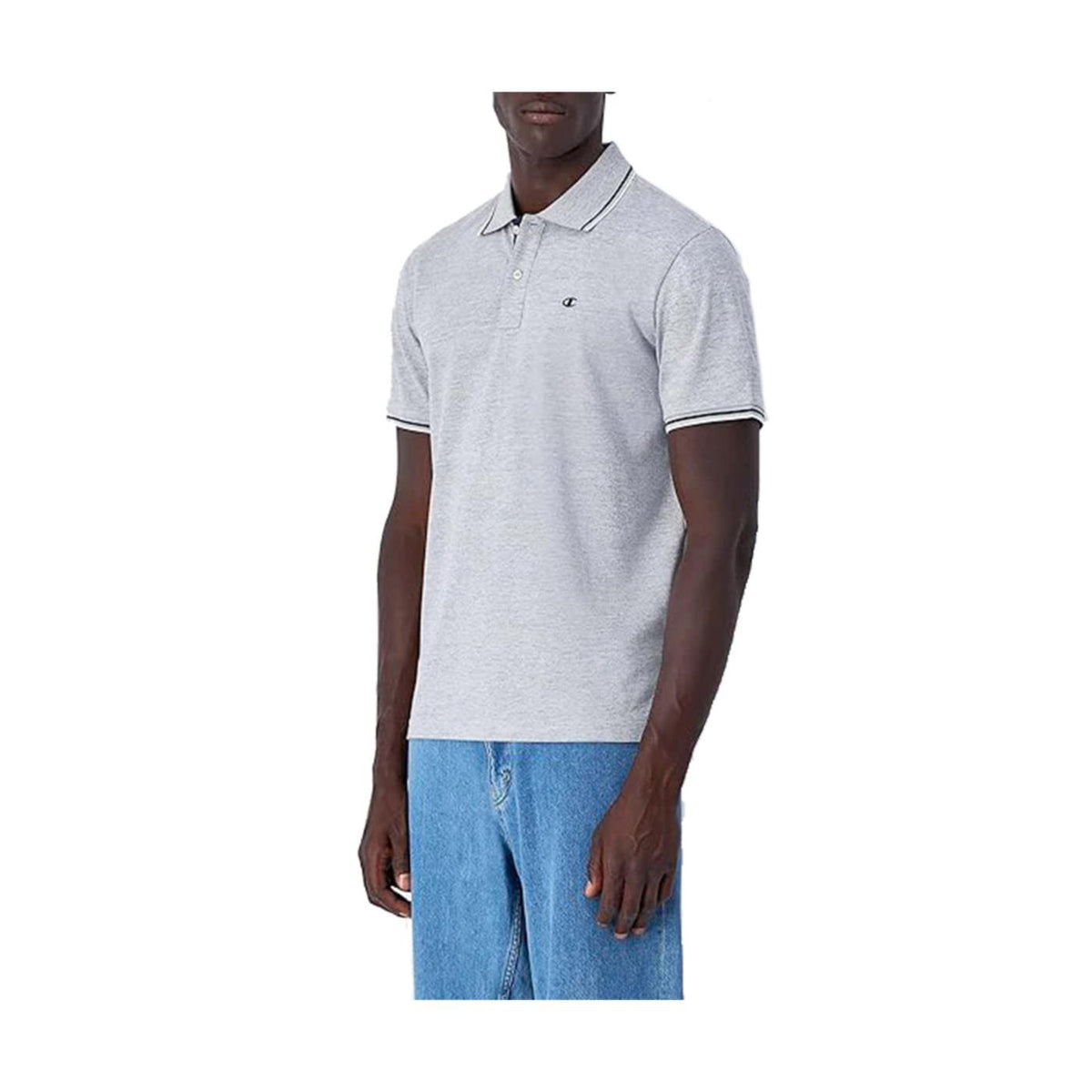 CHAMPION M POLO SHORT SLEEVE - Grigio chiaro - immagine principale