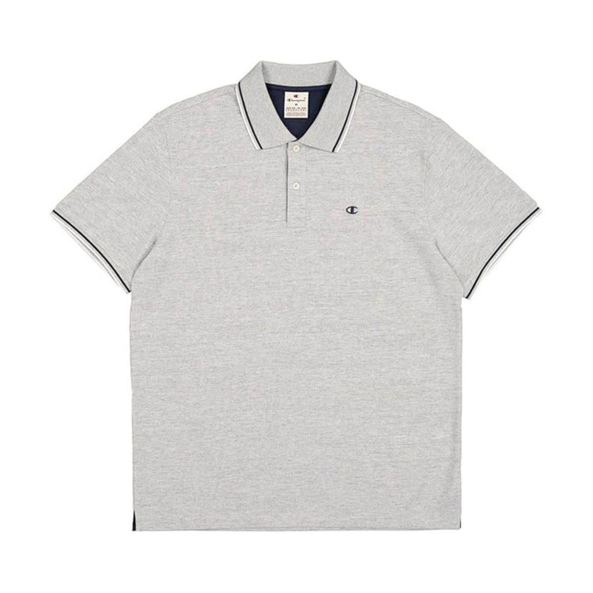 CHAMPION M POLO SHORT SLEEVE - Grigio chiaro - vista 3